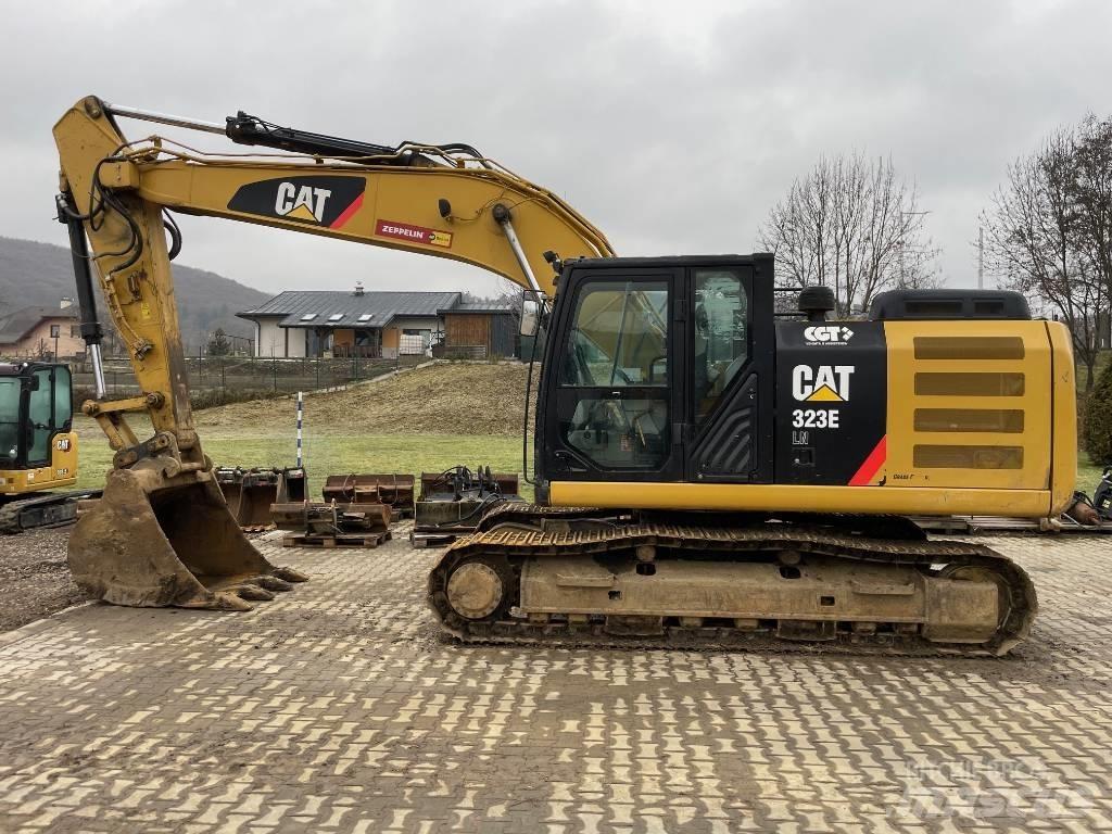 CAT 323 ELN Верижен екскаватор