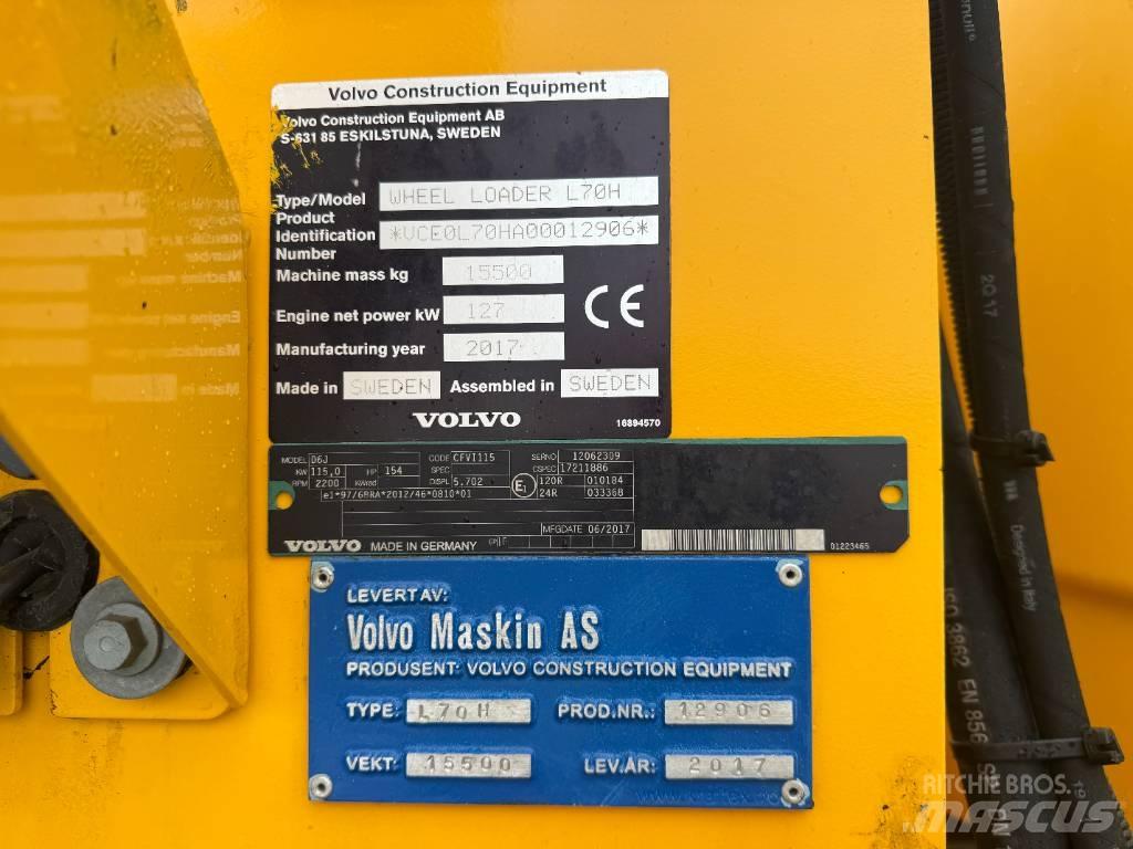 Volvo L 70 H Колесни товарачи