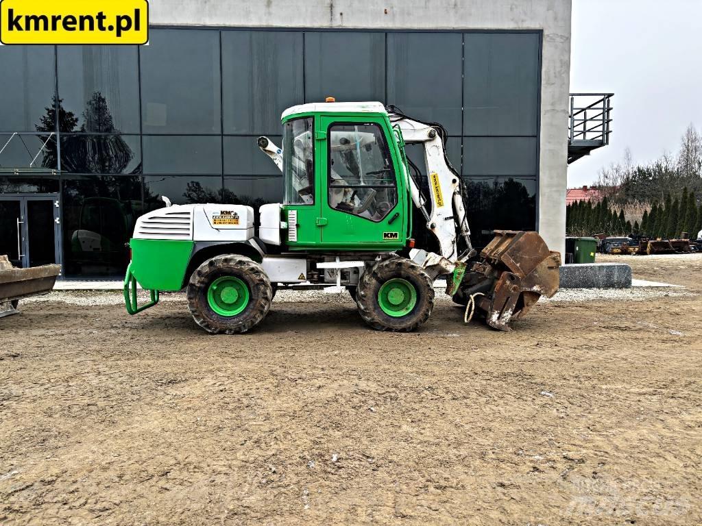 Mecalac 12 M TX Товарач със заден ексватор