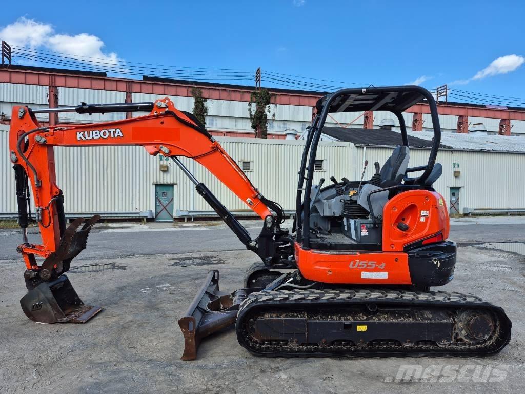 Kubota U 55-4 Мини екскаватори < 7 т