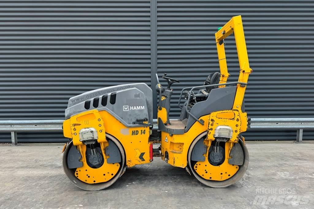Hamm HD 14 VV Двойни барабанни ролки

