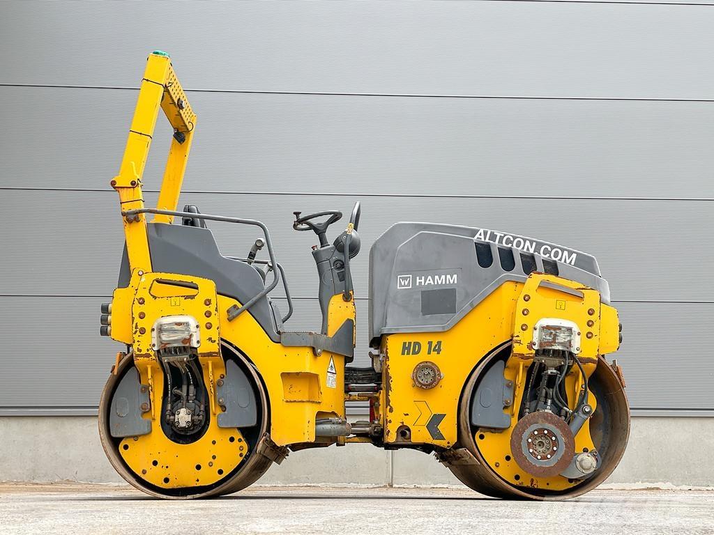 Hamm HD 14 VV Двойни барабанни ролки
