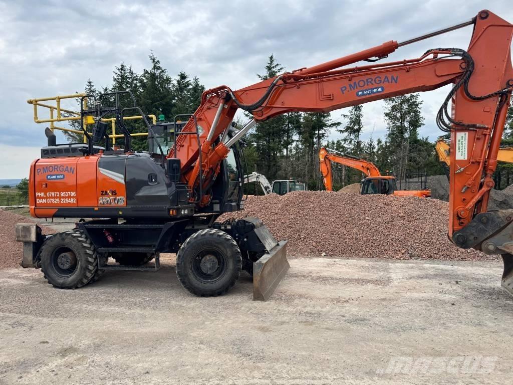 Hitachi ZW 180 Колесни екскаватори