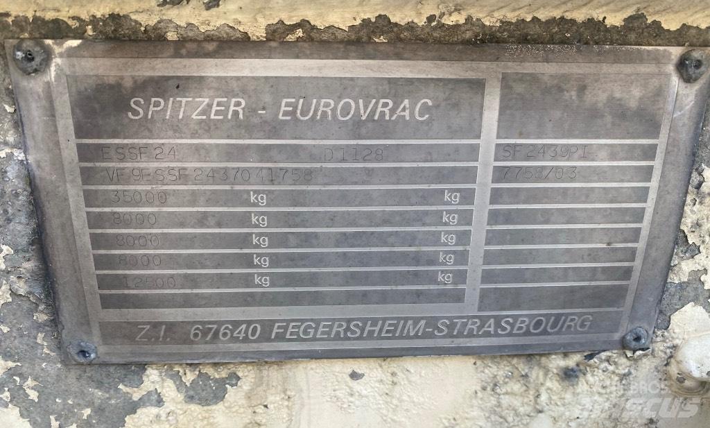 Spitzer SF2439PI Полуремаркета цистерни
