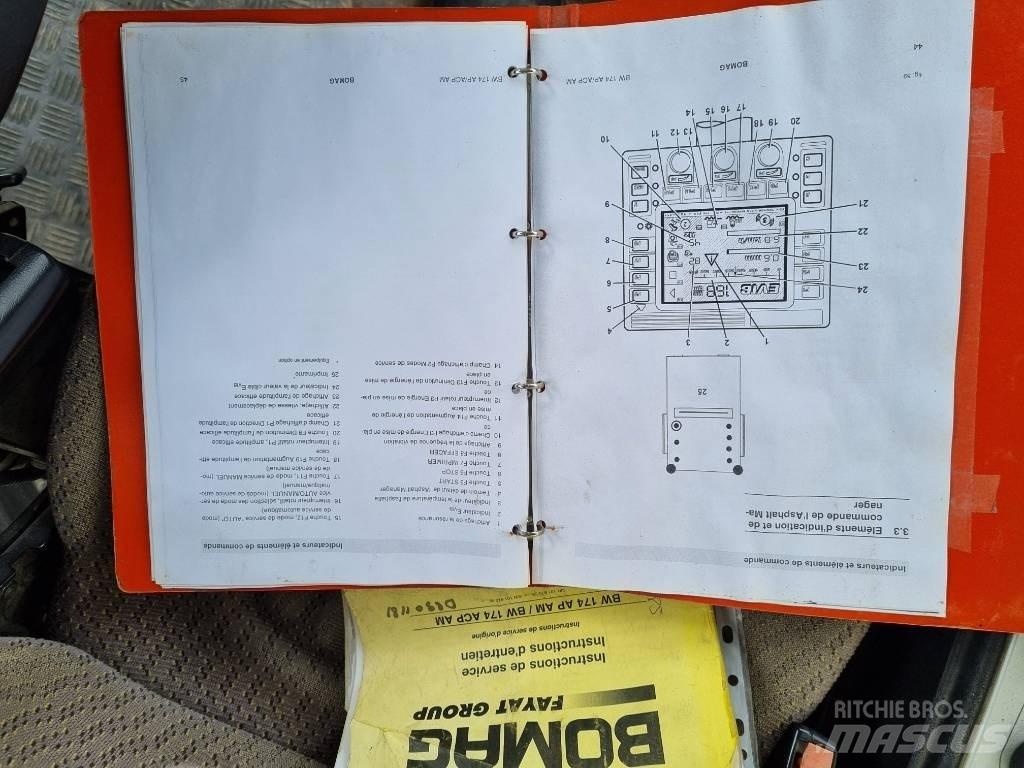 Bomag BW 174 A P AM Двойни барабанни ролки
