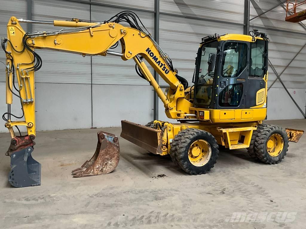 Komatsu PW 98 MR-8 Колесни екскаватори
