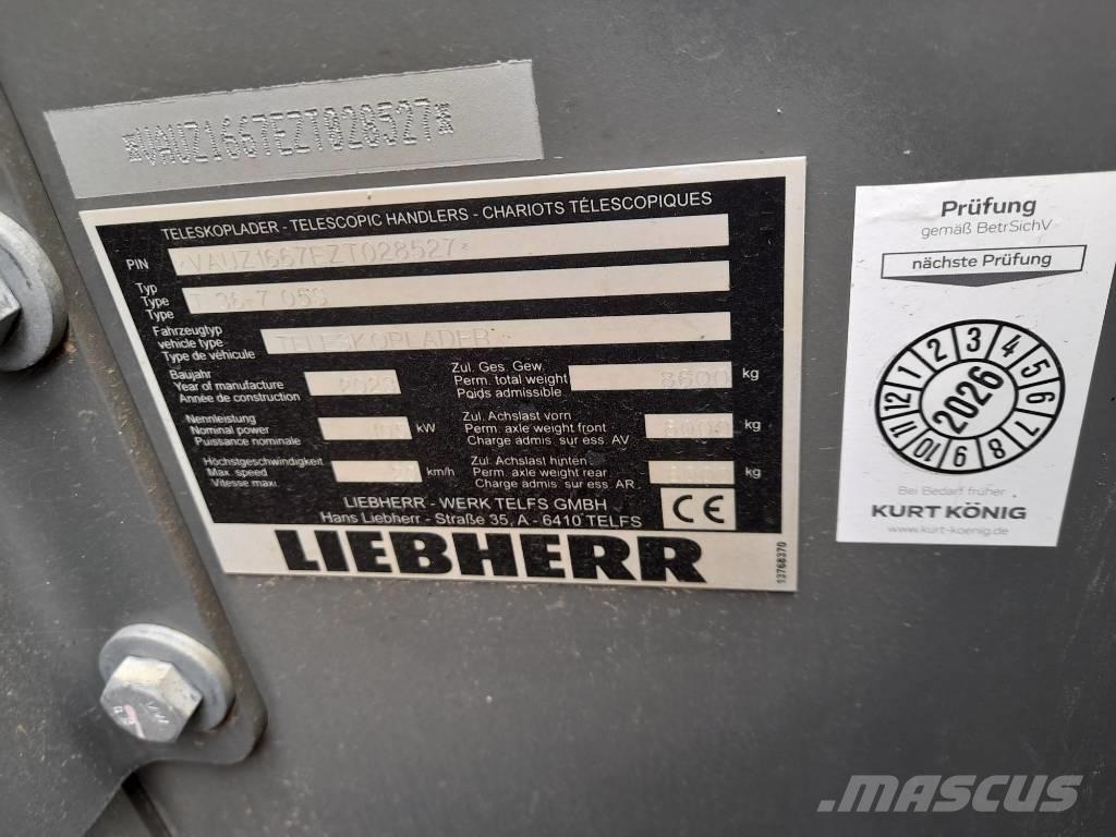 Liebherr T 36-7 S Телескопични товарачи