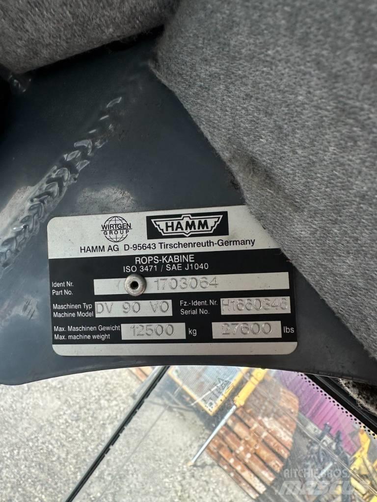Hamm DV 90 VO Двойни барабанни ролки
