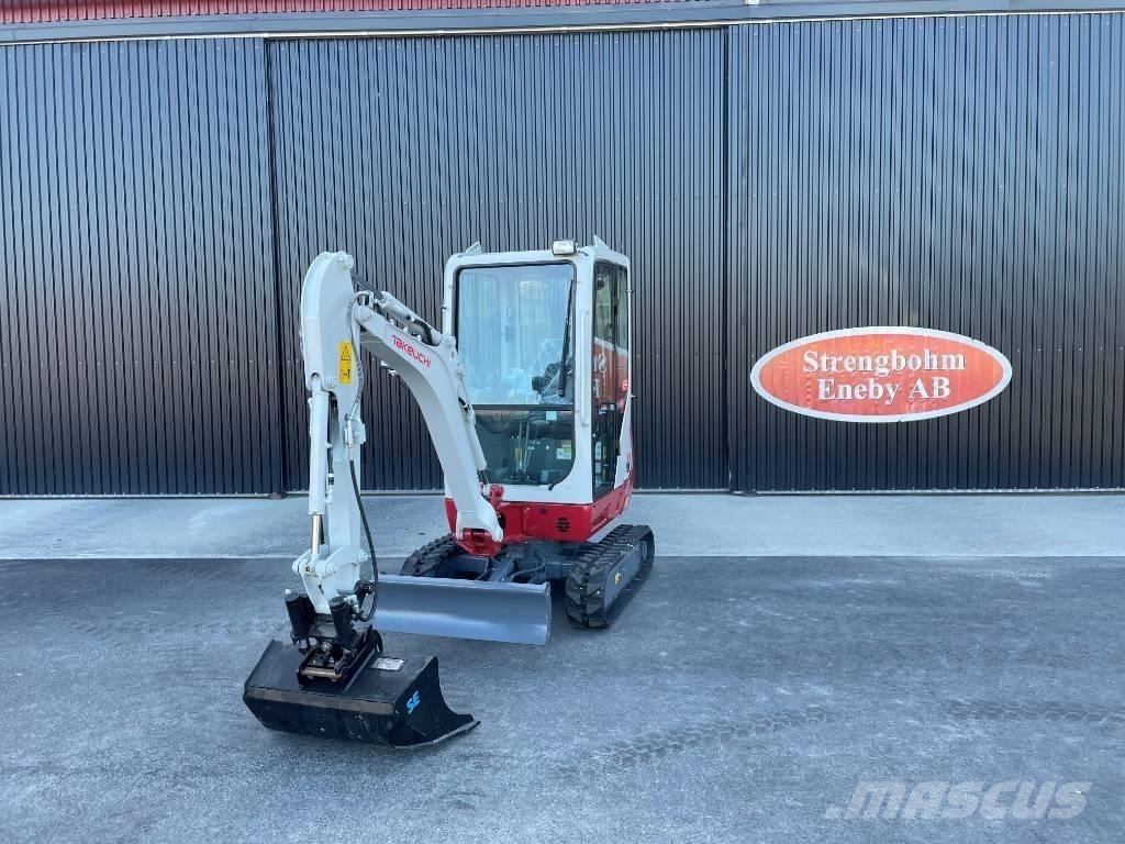 Takeuchi TB 216 Мини екскаватори < 7 т