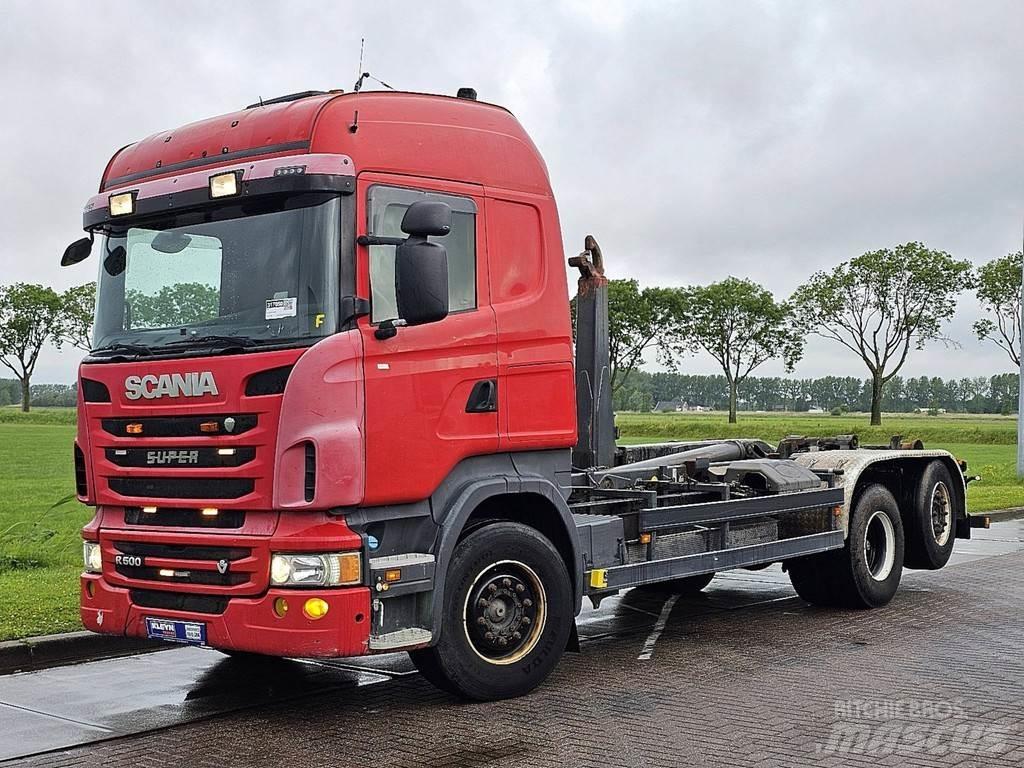 Scania R500 6x2*4 Камиони с кран с кука