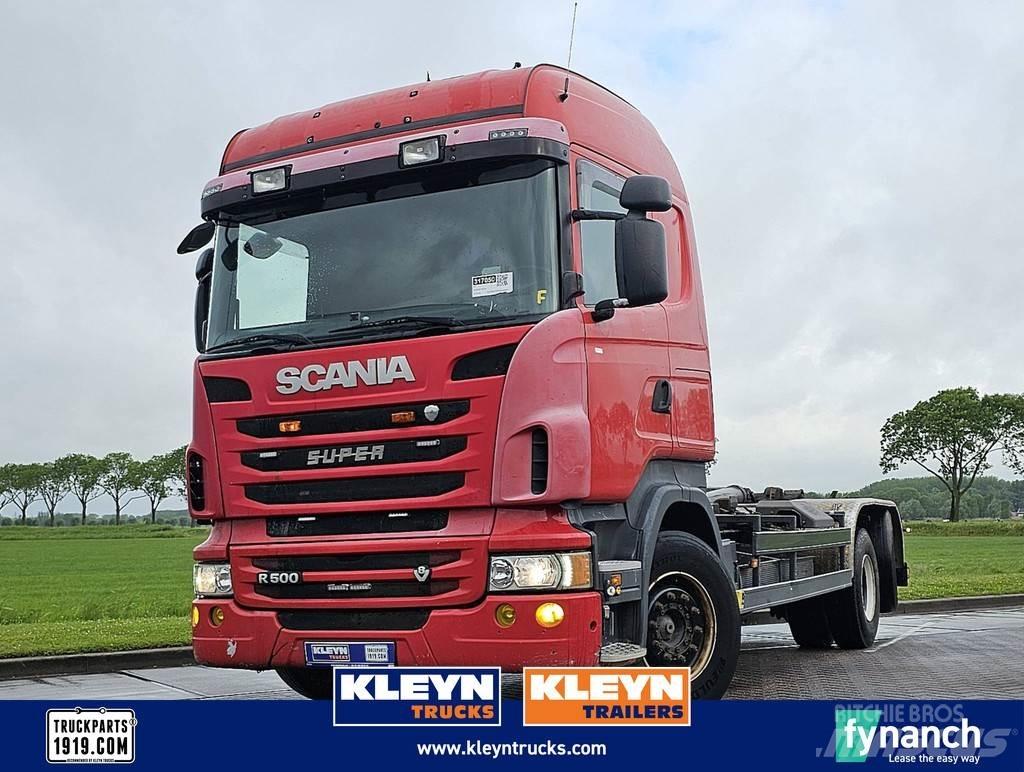 Scania R500 6x2*4 Камиони с кран с кука