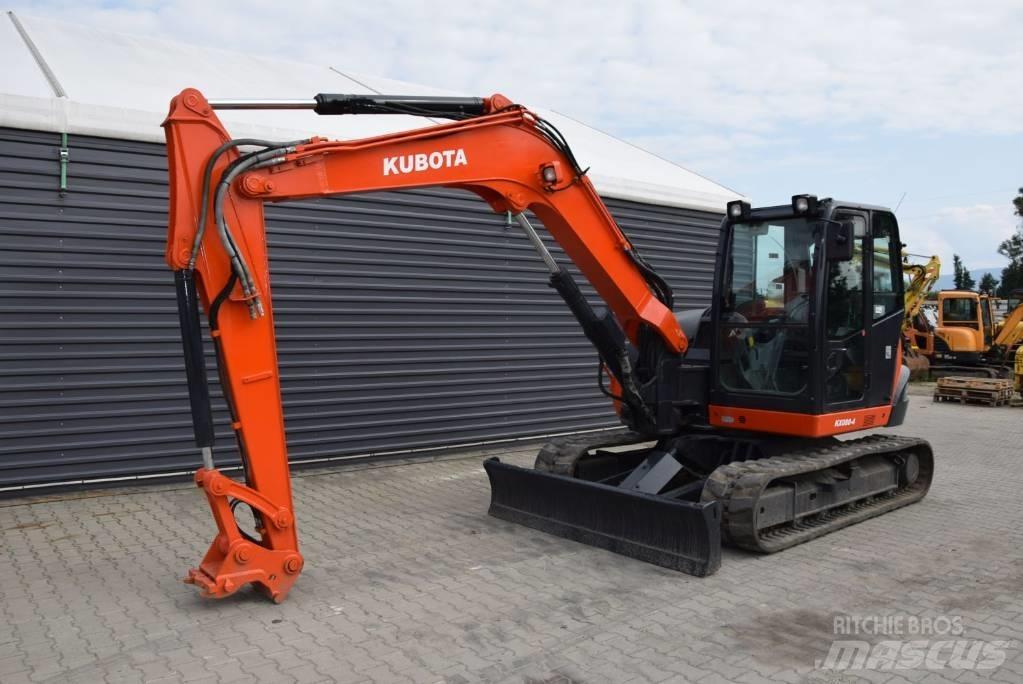 Kubota KX 080-4 Средни екскаватори 7т - 12т