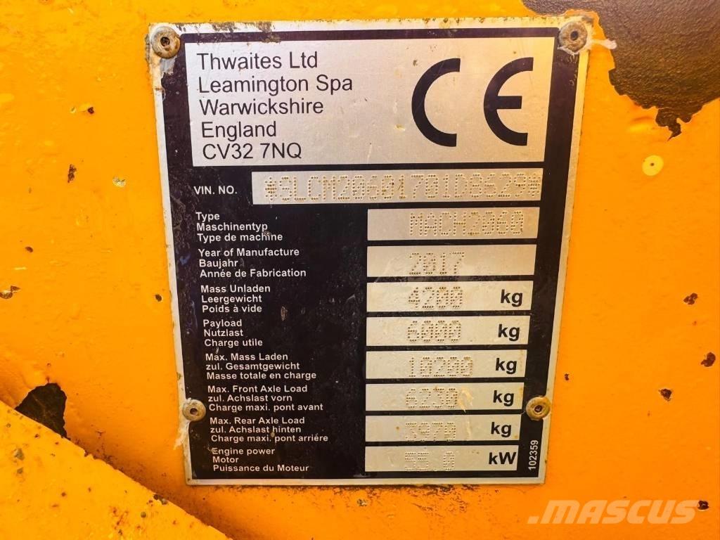 Thwaites 6T Странични самосвали