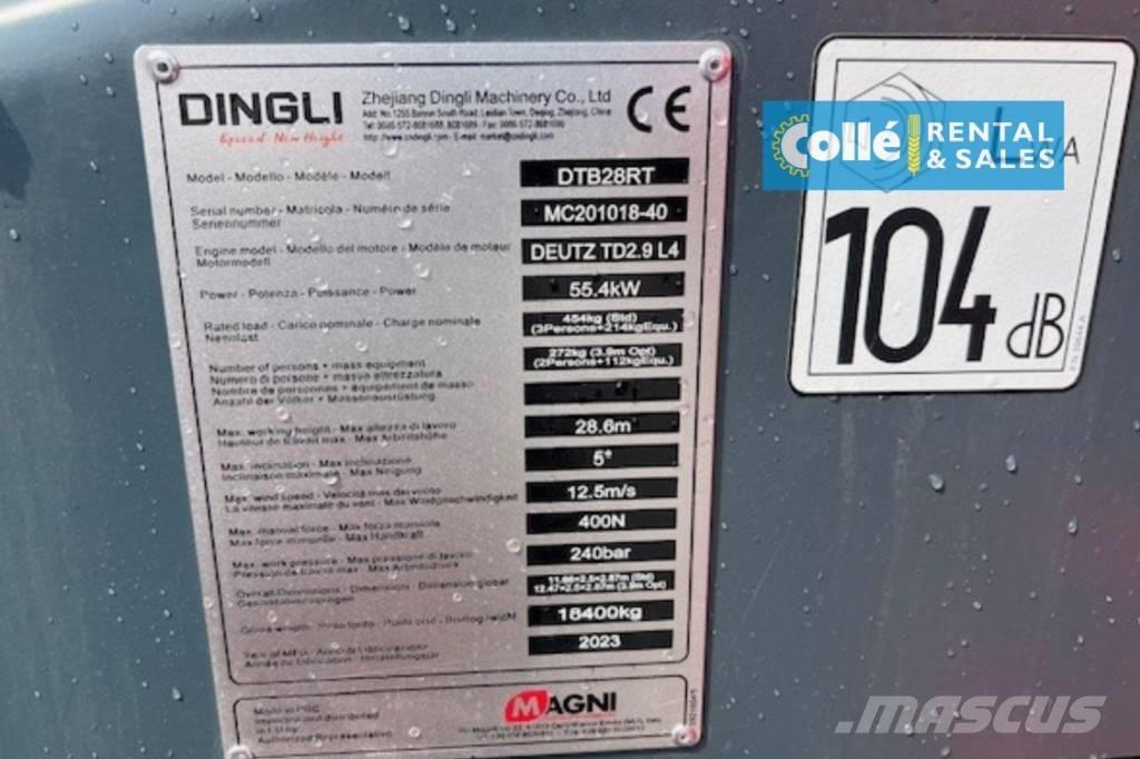 Magni DTB 28 RT | 2023 Телескопични повдигачи
