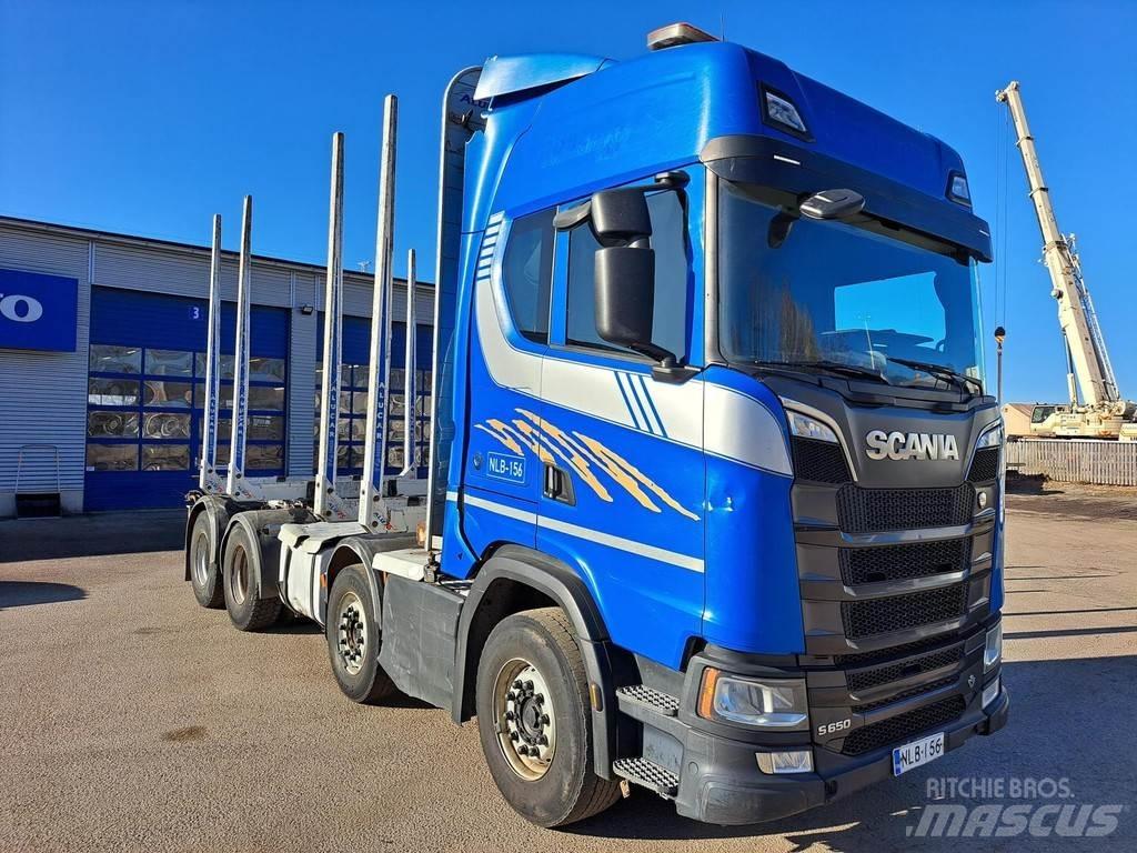 Scania S-serie За превоз на дървени трупи