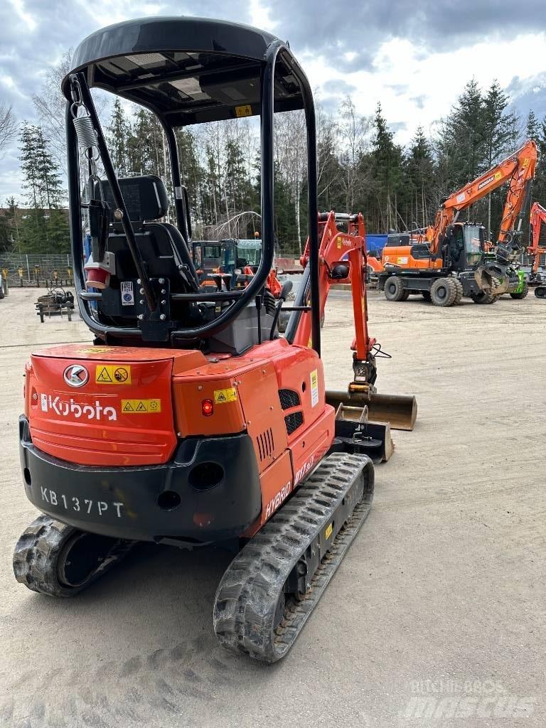 Kubota U 17-3 Мини екскаватори < 7 т