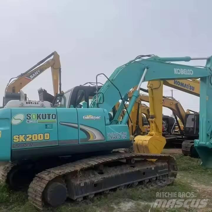 Kobelco SK200D Верижен екскаватор