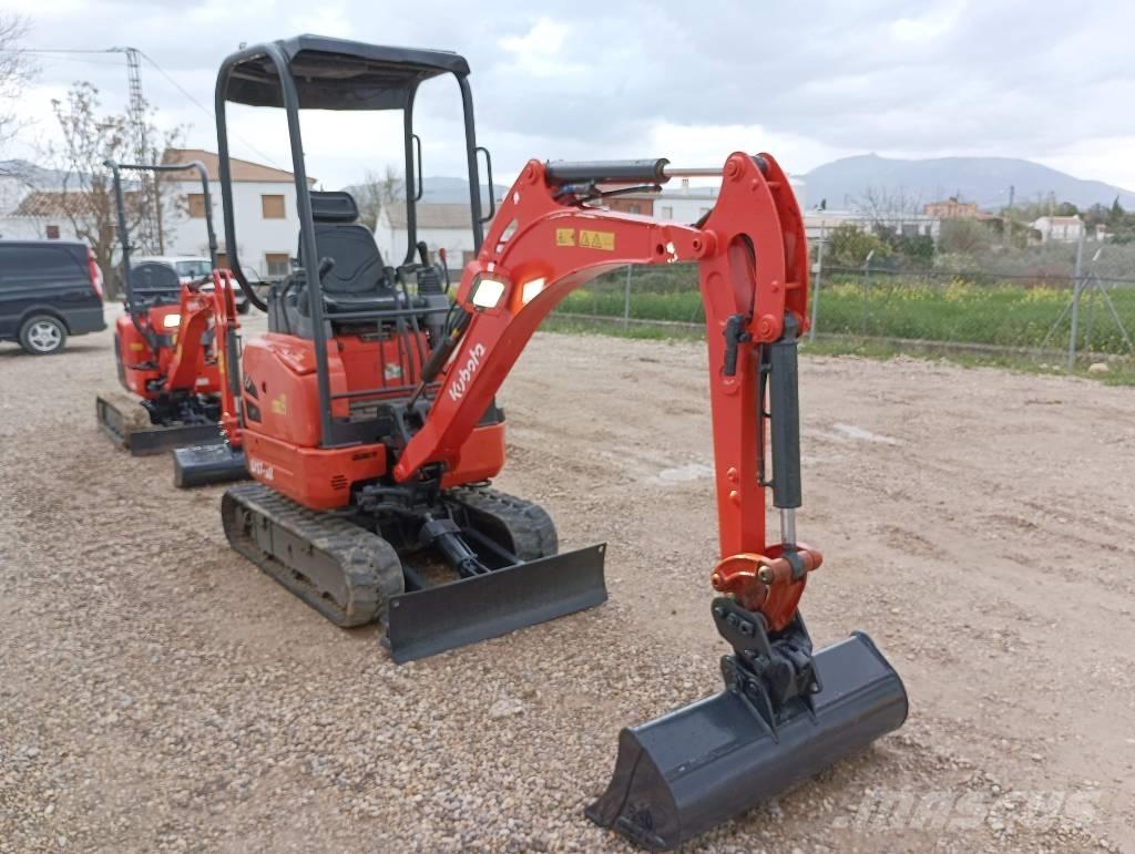 Kubota U 17-3A Мини екскаватори < 7 т