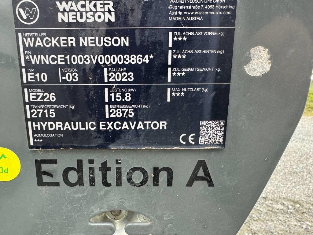 Wacker Neuson EZ26 Верижен екскаватор