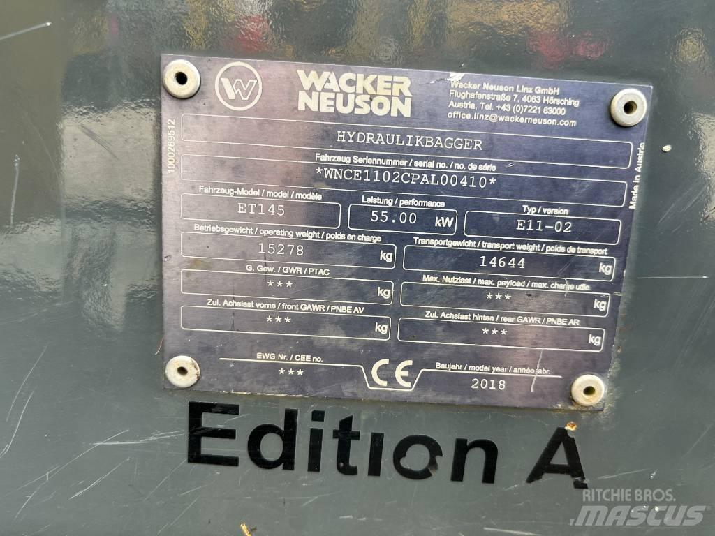 Wacker Neuson ET 145 Верижен екскаватор