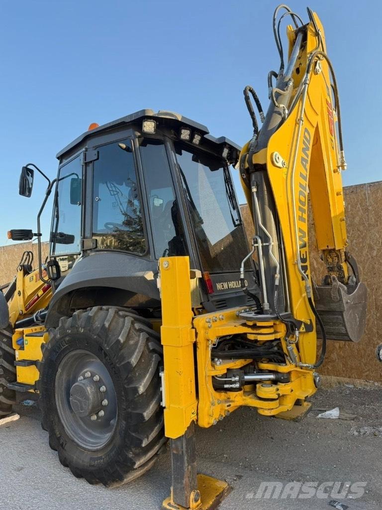 New Holland B 115 B Товарач със заден ексватор