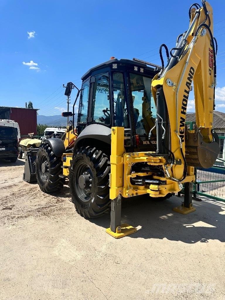 New Holland B 115 B Товарач със заден ексватор