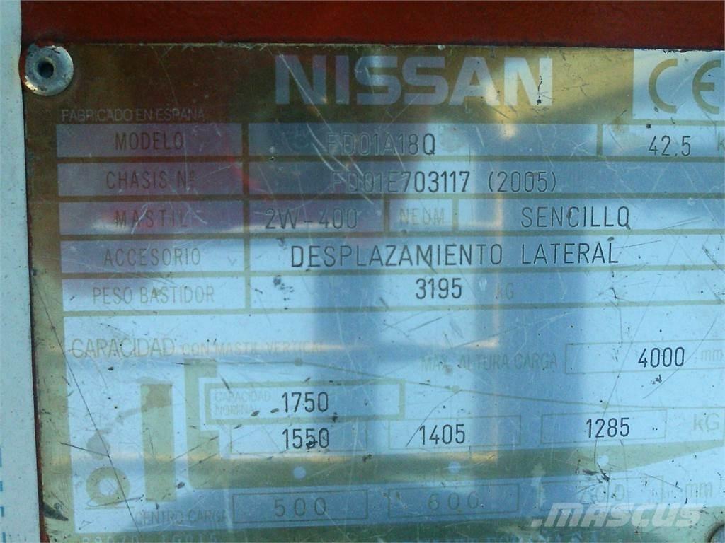 Nissan FD01A18Q Дизелови камиони