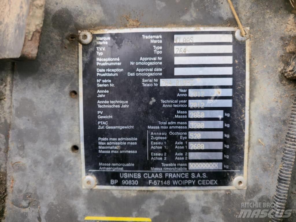 CLAAS Rollant 375 RC Сламопреси за кръгли бали
