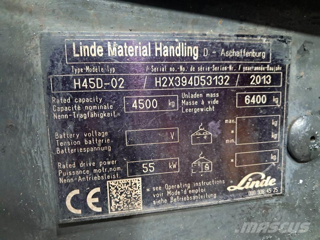 Linde H45D-02 Дизелови камиони