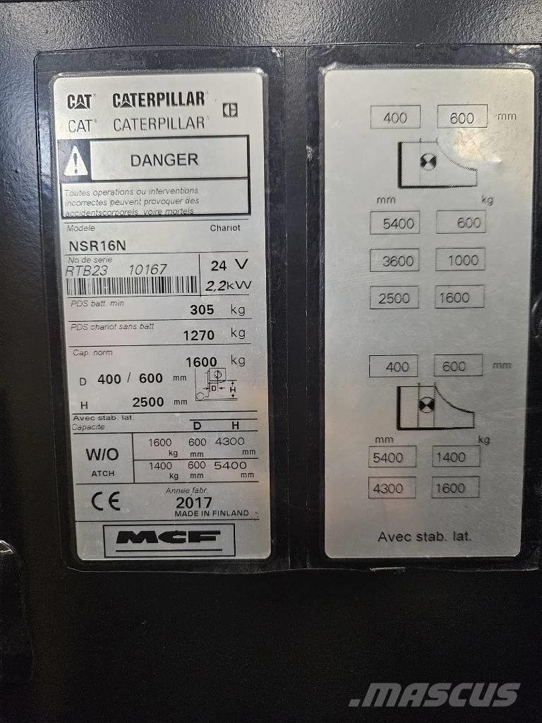 CAT NSR16N (vuokralla) Самоходни товарачи