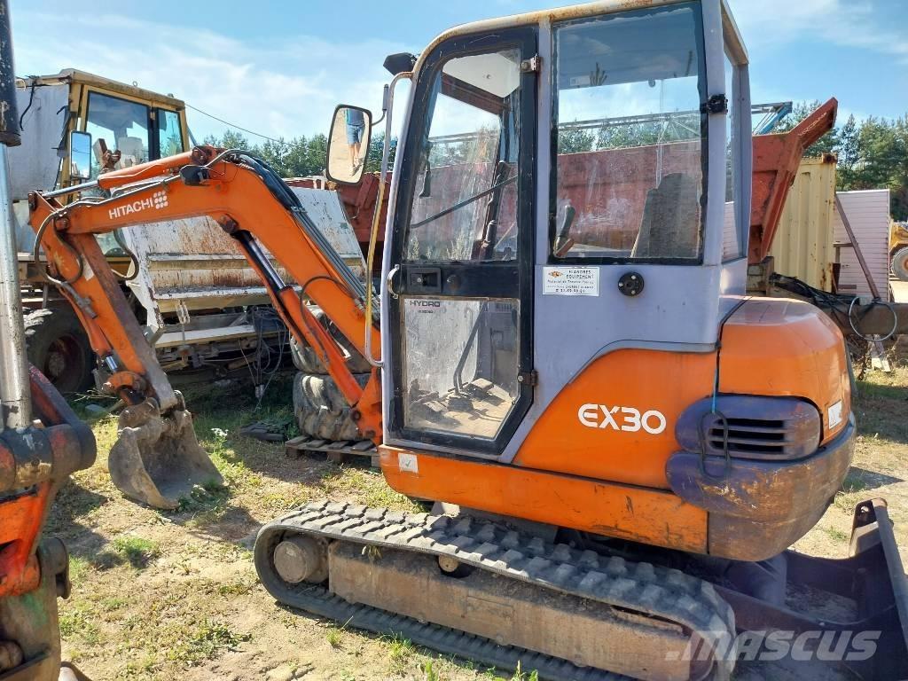 Hitachi EX 30-2 Мини екскаватори < 7 т