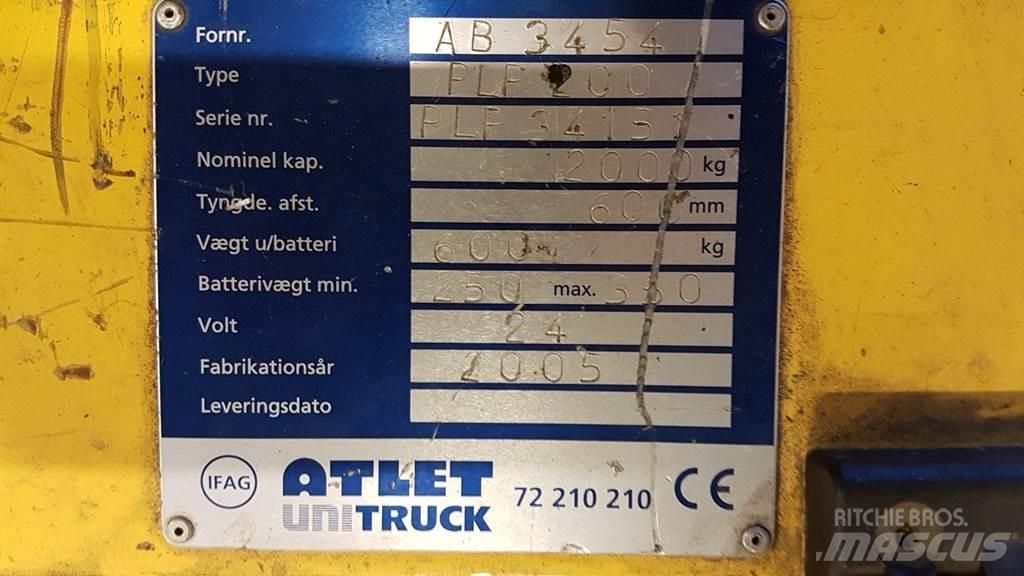 Atlet PLP200 Нископовдигач
