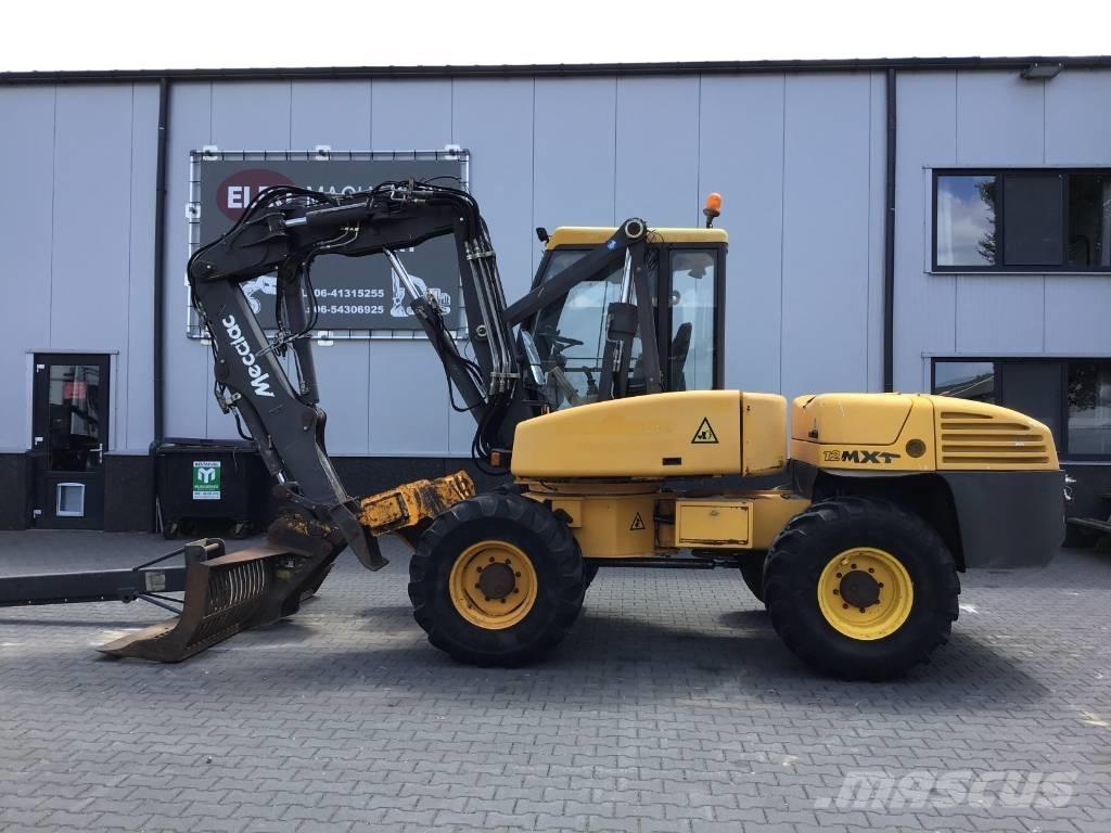 Mecalac 12 MXT Колесни екскаватори