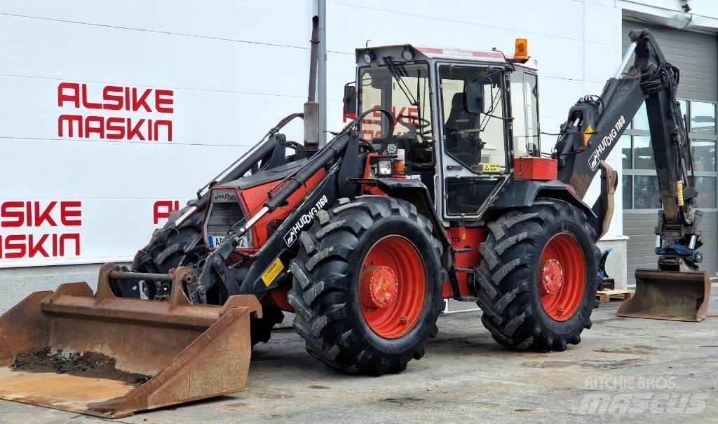 Huddig 1160 Товарач със заден ексватор