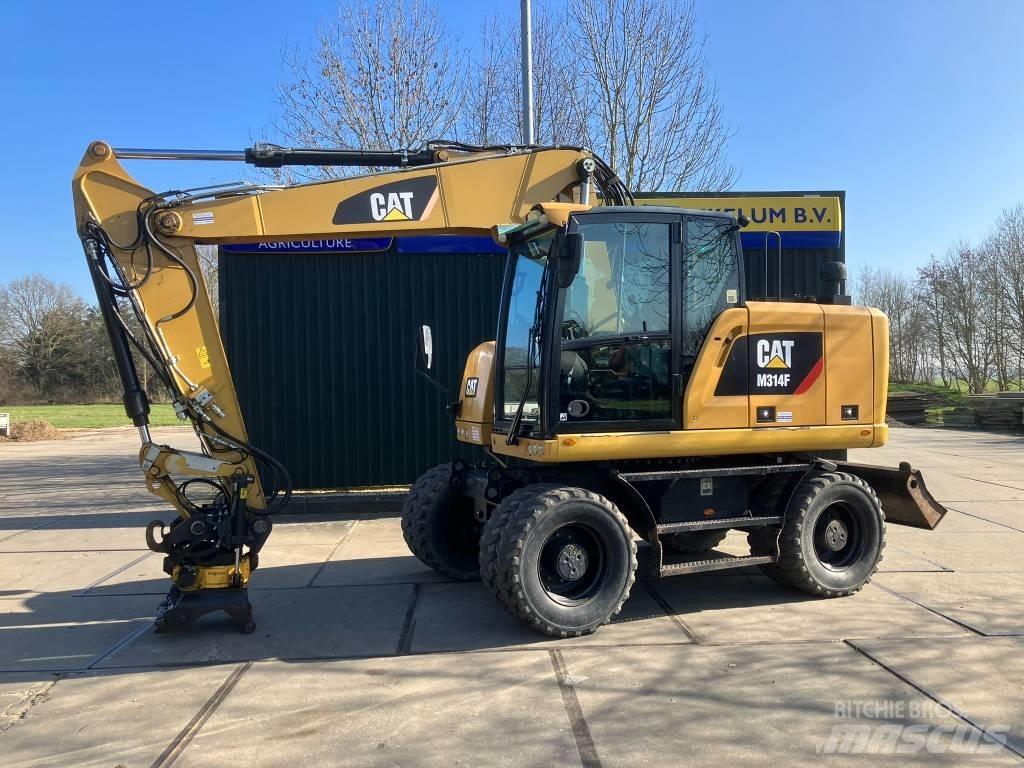 CAT M314F Колесни екскаватори