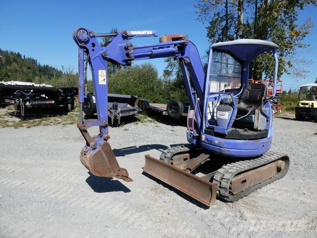 Komatsu PC20UU-3 Мини екскаватори < 7 т