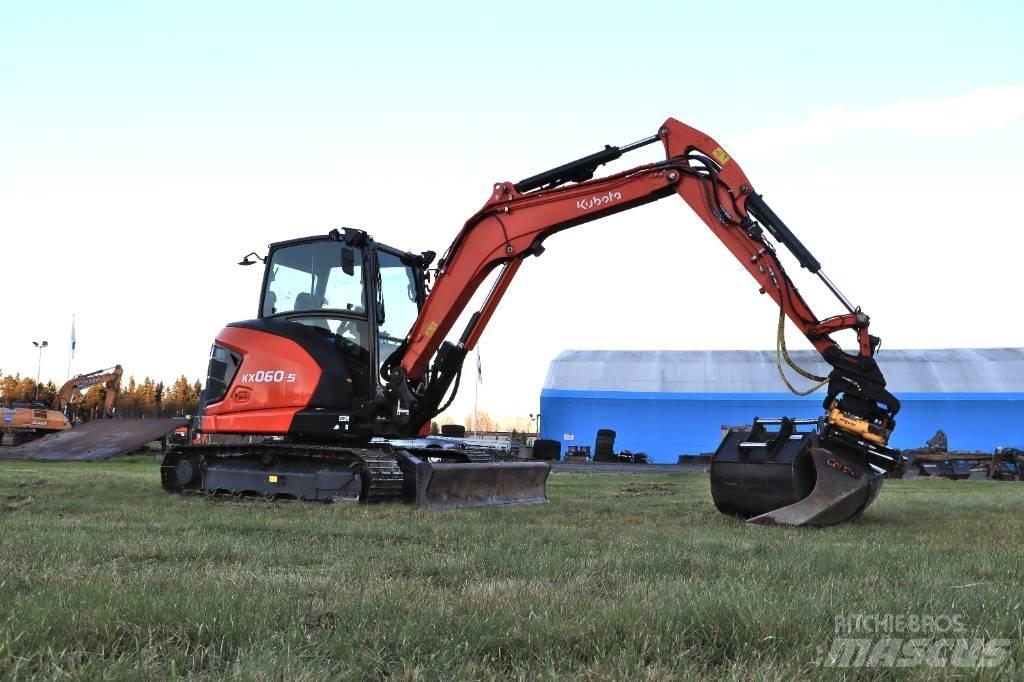 Kubota KX060-5 Мини екскаватори < 7 т
