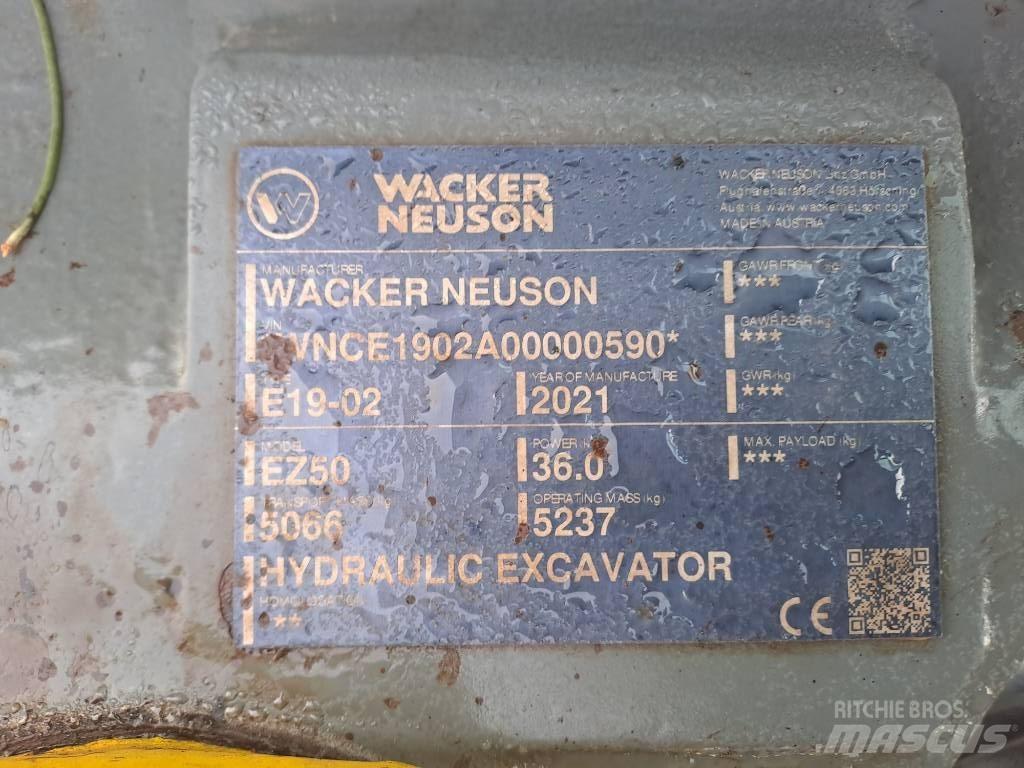 Wacker Neuson EZ50 Верижен екскаватор