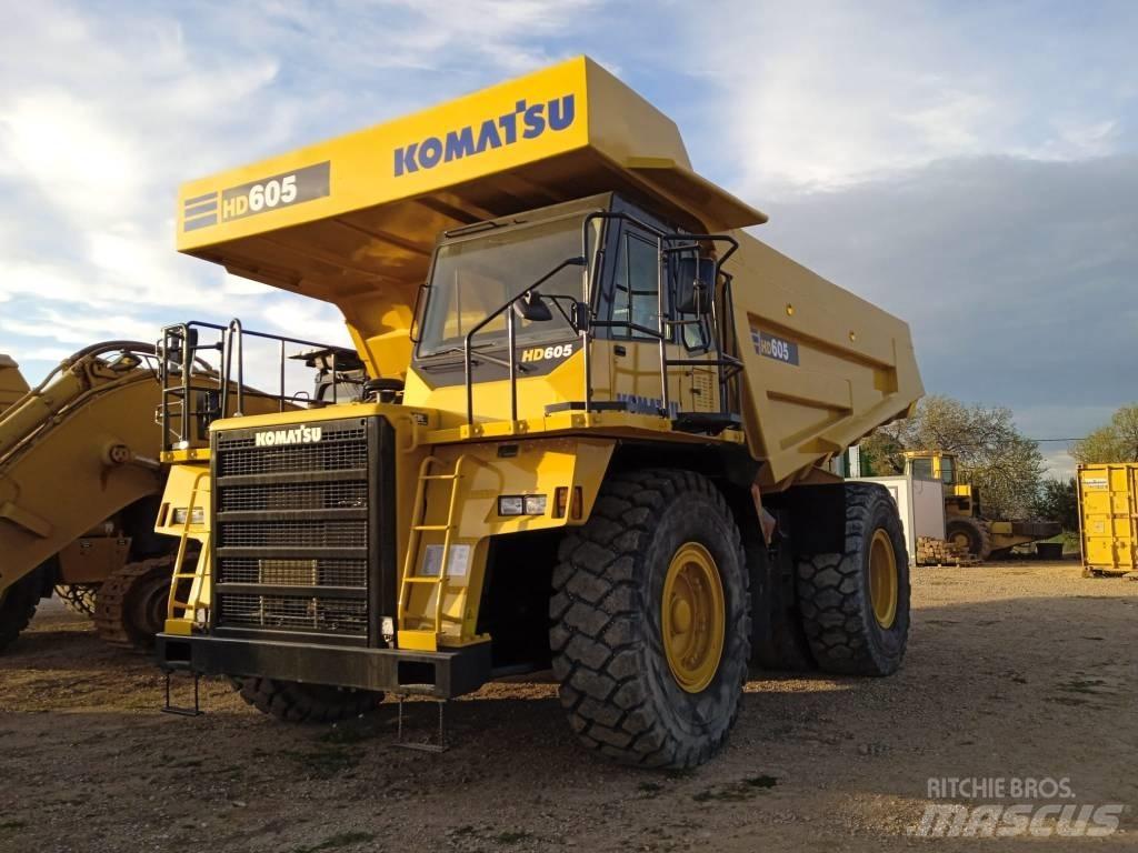 Komatsu HD 605-7E0 Твърди самосвали
