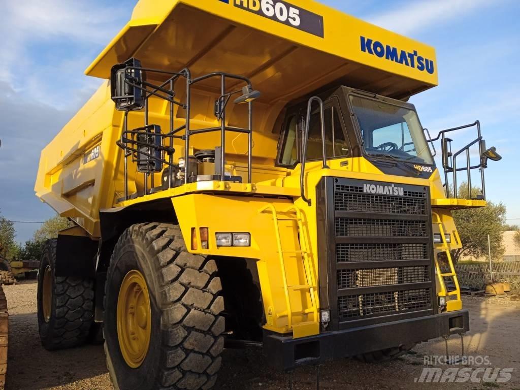 Komatsu HD 605-7E0 Твърди самосвали
