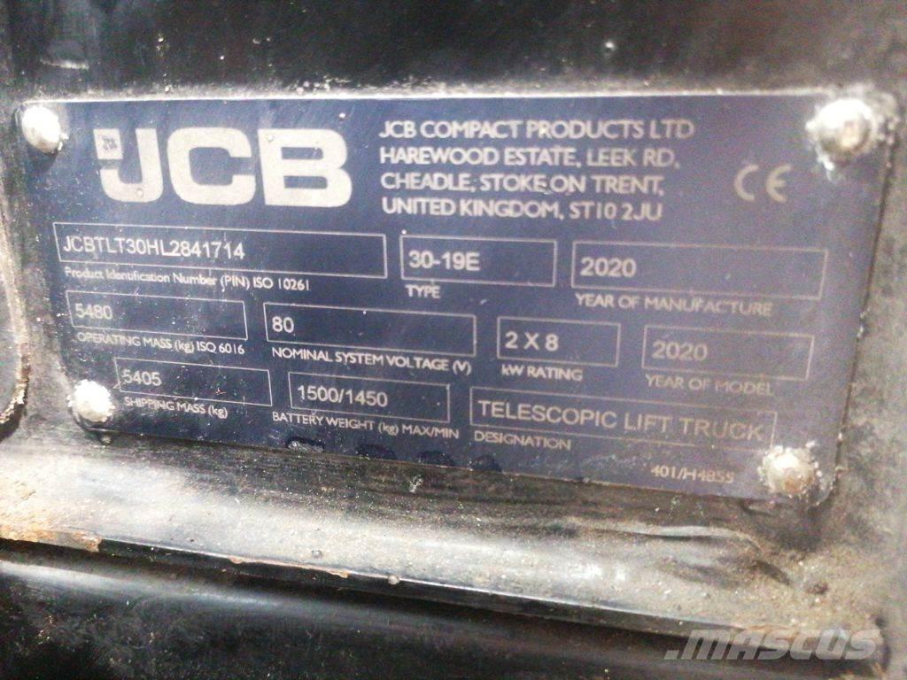 JCB TLT30-19E Телескопични товарачи