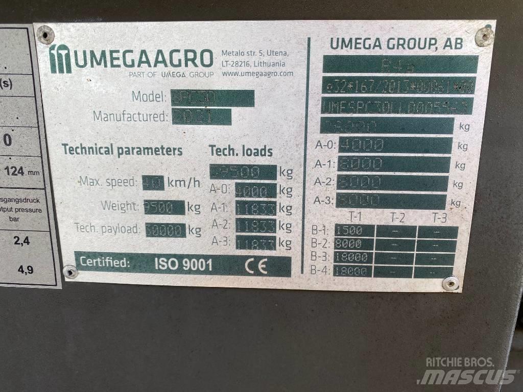 Umega SPC30 Ремаркета самосвални