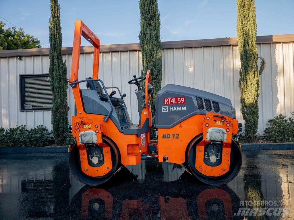 Hamm HD 12 Двойни барабанни ролки
