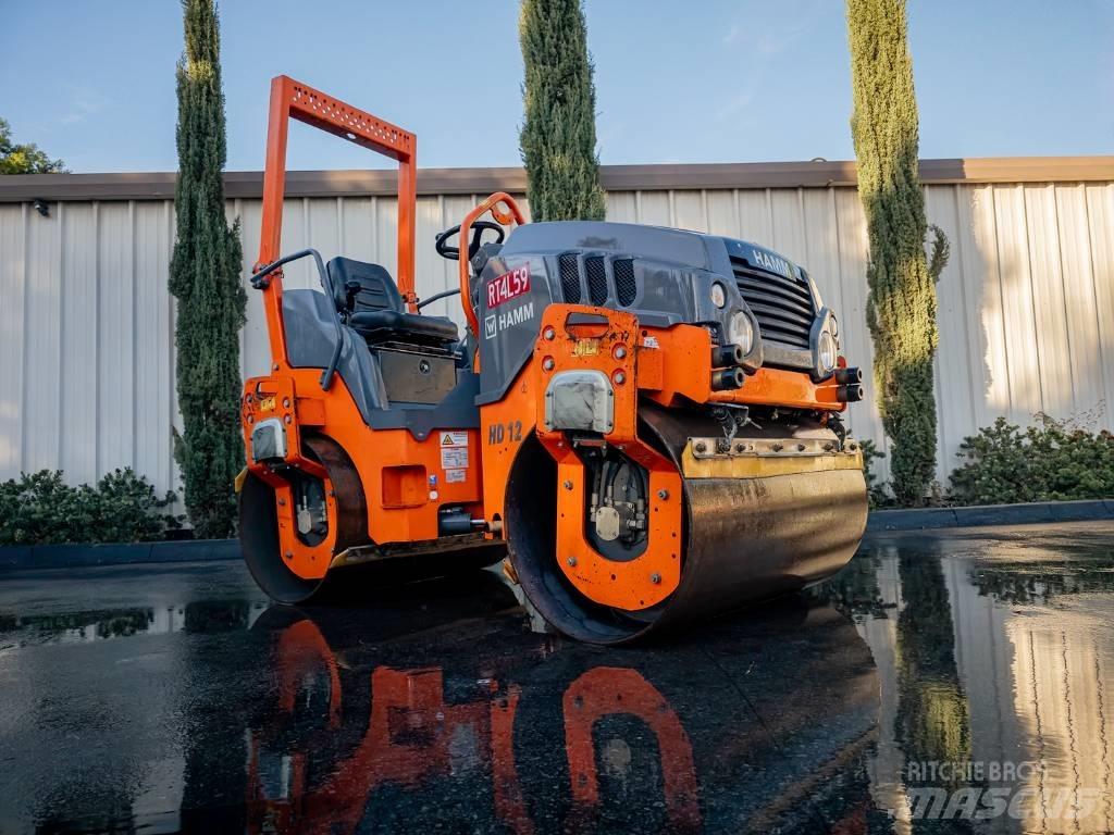 Hamm HD 12 Двойни барабанни ролки
