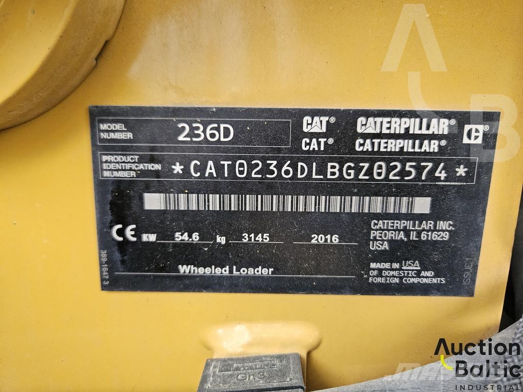 CAT 236 D Мини товарачи

