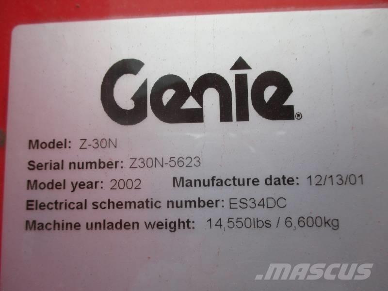 Genie Z 30 Съчленени стрелови подемници