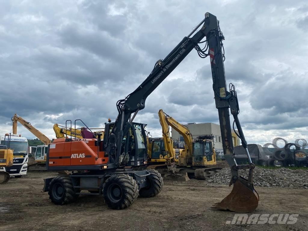 Atlas 150 W Колесни екскаватори