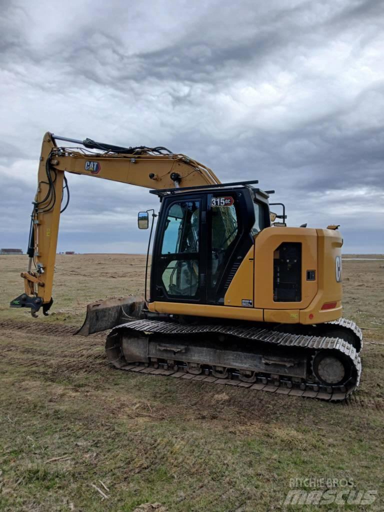CAT 315GC Верижен екскаватор