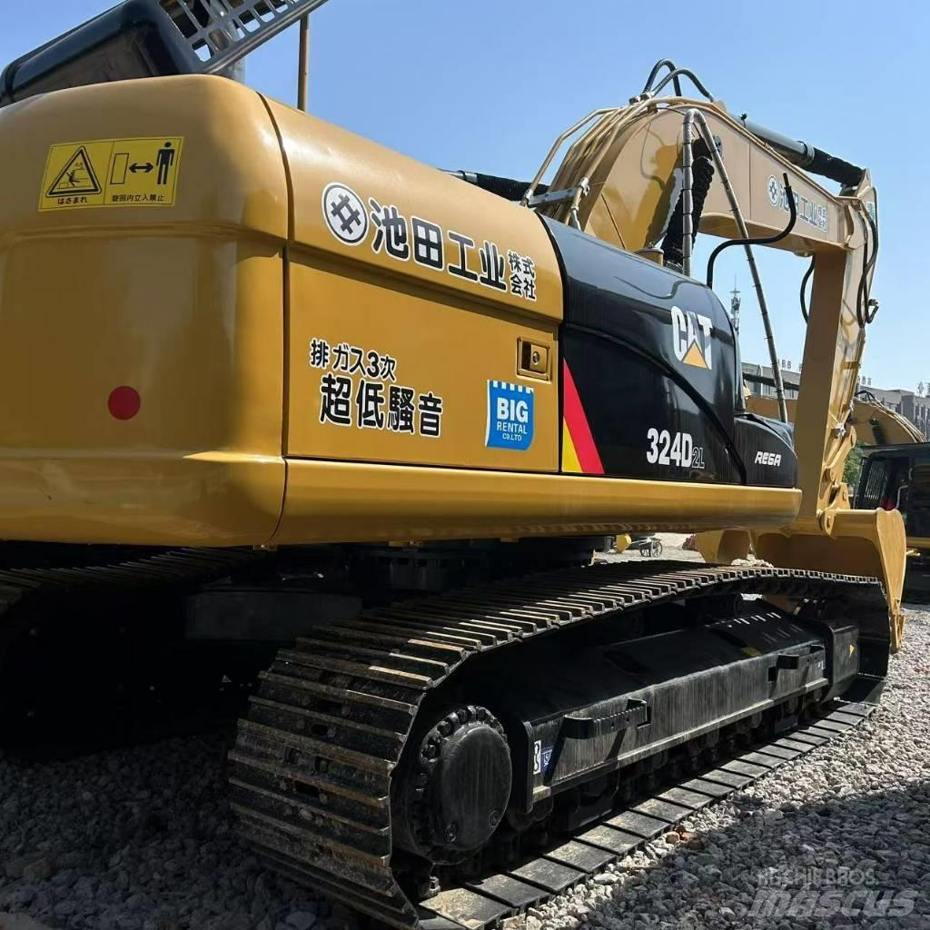 CAT 324D2L Верижен екскаватор