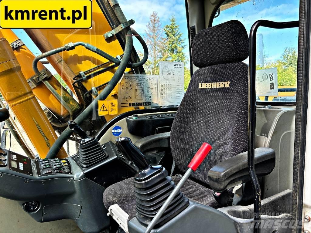 Liebherr A 314 Колесни екскаватори